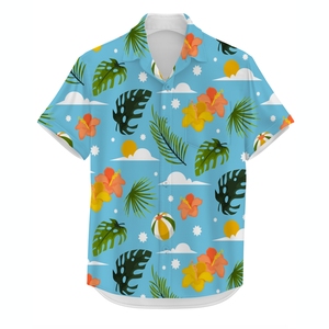 Camisa Paradise Resort para Hombre, Estampado Gráfico Digital, Transpirable, Ropa de Verano, Informal, para Viajes, Playa, Colección de Moda - Product Image 3