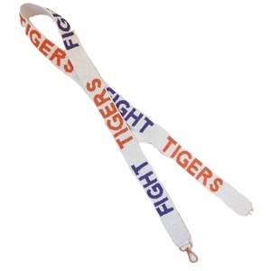 Cinturones con cuentas hechos a mano, correas de guitarra, bordado rojo y blanco, diseño de semillas, longitud personalizada, accesorios de moda, costura - Product Image 3