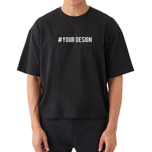 OEM Custom High Quality Men's 100% Cotton Plain Blank T-shirt Comfortable Multi Color Casual <b>Tshirt</b> Custom Logo - Product Image 6