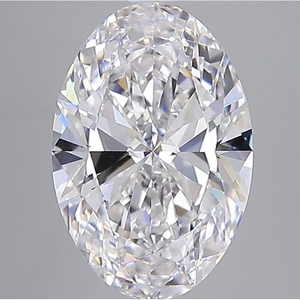 Diamant non monté certifié IGI 5.01 ovale VS1, diamant cultivé neuf - Product Image 1