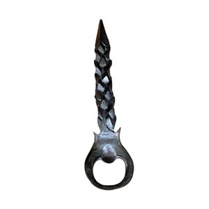 Ouvre-bouteille élégant en fer fini noir mat avec revêtement en poudre, idéal pour la décoration de bar, ouvre-bouteille pour vin, tire-bouchon, parfait pour offrir en cadeau - Product Image 5