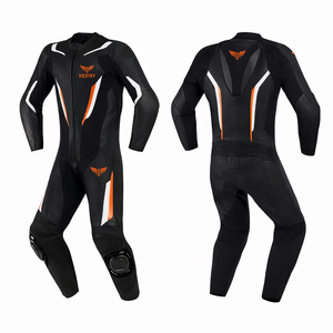 Combinaison de course en cuir pour moto personnalisée, équipement de protection professionnel pour la conduite sur circuit pour hommes et femmes - Product Image 2