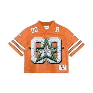 Camiseta Deportiva de Fútbol Americano IOTA Personalizada, Premium, de Malla, con Diseño de Logotipo Bordado, Estilo Crop, para Hombre - Product Image 6