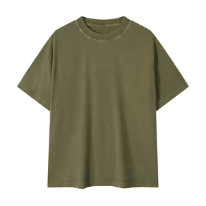 Camisetas de Lujo de Algodón Pesado, Personalizables, Talla Grande para Hombre - Product Image 5