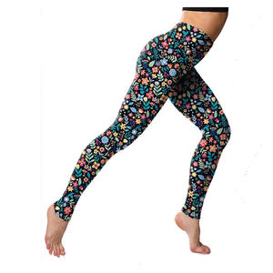 Leggings de yoga gris chiné pour femme, taille haute, effet ventre plat, extensibles, respirants, sans coutures, finition mate - Product Image 6