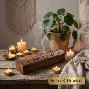 Handmade Wooden Incense Burner Coffin Box Brass Inlay Ash Catcher Storage <b>Aroma</b> <b>Diffuser</b> Holder Luxury Home Decor Wholesale Gift - Product Image 5