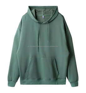 Fabricant de sweats à capuche personnalisés, sweats à capuche courts de haute qualité, broderie graphique de luxe, lavage à l'acide, vente en gros, sweats à capuche épais pour hommes - Product Image 2