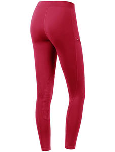 Soft Touch Equestrian Pants For Women With <b>Knee</b> Grip Women Performance Riding <b>Tights</b> With Wide Waistband - Product Image 6