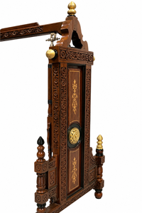 Heavy Carved Maharaja <b>Swing</b> for Home Custom Luxury Carved Teak Wooden <b>Swing</b> Jhula Manufacturer and Exporter At Wholesale Prices - Product Image 5