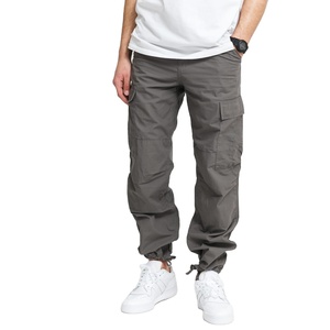 Pantalon cargo pour homme, coupe droite, décontracté, écologique, toile épaisse 100% coton, séchage rapide, respirant, qualité supérieure - Product Image 2