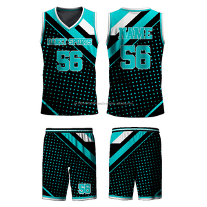 Maillot de basket-ball imprimé sans manches, professionnel, personnalisé, confortable, respirant, 100% polyester, antibactérien, séchage rapide, grande taille - Product Image 1