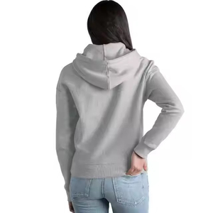 Sudadera con capucha moderna para mujer, cálida, de forro polar, informal, con capucha, para invierno, con talla y logotipo personalizados - Product Image 5