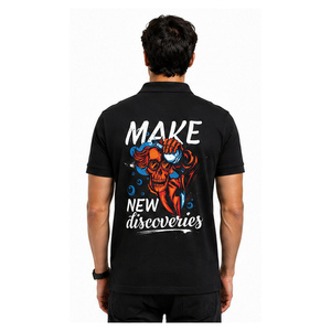 เสื้อยืดคอตตอนพรีเมียมเนื้อหนา พิมพ์ลายกราฟิกโลโก้ตามสั่ง ทรงโอเวอร์ไซส์ สตรีทแวร์ ยูนิเซ็กซ์ รับผลิตแบบ OEM ODM เสื้อผ้าขายส่ง - Product Image 5