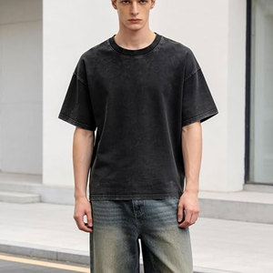 Custom Logo Vintage <b>Acid</b> Washed <b>T</b> <b>Shirt</b> For Men Latest Fashionable Custom Made <b>Acid</b> <b>Wash</b> <b>T</b> <b>Shirts</b> for Men - Product Image 6