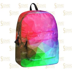 Mochila Personalizada de Diseño Moderno, Unisex, con Cierre de Cremallera, para Uso Diario, con Bolsillo Lateral de Malla, de 20-35L - Product Image 2