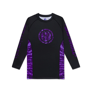Custom <b>Printed</b> BJJ Rashguard Compression <b>Surf</b> Wear with Unique Design UPF50 Anti-UV Breathable Wholesale Custom Made - Product Image 1