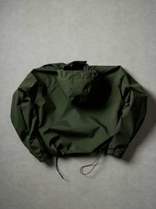 Mens Custom Logo Water Resistant Nylon Hoodies Tracksuit LOW MOQ Stand Collar Zip Jacket Adjustable Pants Outdoor Supplier - Product Image 2