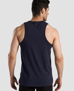 Camisetas sin Mangas Personalizadas para Hombre, Tejido de Alta Calidad en Spandex/Algodón, Ropa Deportiva Transpirable, Cómoda y de Secado Rápido - Product Image 3