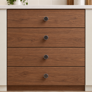 SHUBHAM Modern Round Metal Cabinet Knob with Multi-Ring Design for Drawer Wardrobe <b>Cupboard</b> and Furniture - Product Image 6
