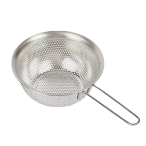 New Arrival Stainless Steel Fine Mesh <b>Strainer</b> with Plastic Handle <b>Colander</b> for Kitchen Use - Product Image 4
