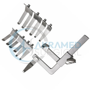 Juego de Retractores Thoratrak MICS para Cirugía Cardiovascular, Sistema de Retracción Torácica Ajustable de Acero Inoxidable, Certificado CE - Product Image 2
