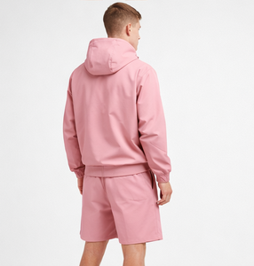 Custom Logo Windbreaker Shorts Set Men Pastel Lightweight <b>Zip</b> <b>Up</b> <b>Jacket</b> and Shorts Two Piece Nylon Tracksuit - Product Image 4