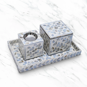 Quemador de incienso Bakhoor de lujo con incrustaciones de nácar, al mejor precio al por mayor, hecho en Vietnam. - Product Image 2