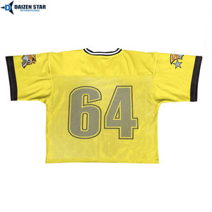 Men's V-Neck Football Jersey Short Sleeve Mesh Breathable 100% Polyester Number 15 Screen Printed High Quality Elastic Waist All - Product Image 6