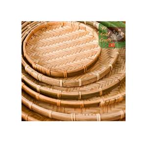 Juego de 3 Cestas de Bambú Apilables de Alta Resistencia para el Mercado Minorista Canadiense, Precio Directo de Fábrica, Exportación - Product Image 1