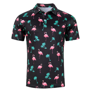 Camiseta Polo de Golf de Manga Corta con Logotipo Personalizado, Diseño de Poliéster y Elastano, Estampado por Sublimación, Ajuste Muscular - Product Image 2