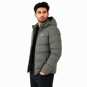 Chaqueta de Moda de Invierno, Chaqueta Informal Acolchada para Hombre, Ropa de Abrigo para Exteriores, Proveedor OEM de Ropa al por Mayor, Abrigo Personalizado Resistente al Viento - Product Image 4