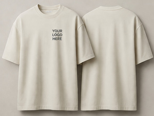 T-shirt surdimensionné de qualité supérieure, coupe ample, imprimé sur mesure, en coton, streetwear pour hommes, fabrication OEM - Product Image 3