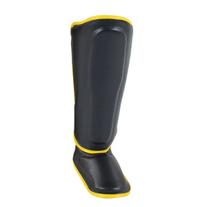 Protector de Tibias de Muay Thai de Cuero de Alta Calidad, con Logotipo Personalizado, Cómodo, Transpirable y de Secado Rápido, Más Vendido - Product Image 1