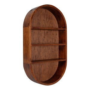 Walnut Wood <b>Wall</b> and <b>Floating</b> <b>Shelves</b> Single Tier Living Room Storage | OEM Custom Wholesale by Aqudus Saleem India - Product Image 1