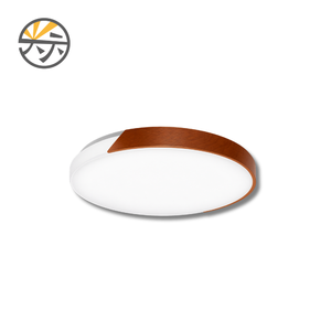 Lámpara de techo LED empotrada delgada, blanca premium, IP54, de 10-25 m², estilo forestal - Product Image 1