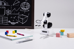[ROBOMATION] Brazo Robótico de Escritorio RaccoonBot y Articulación de Alta Precisión de 4 Grados de Libertad para Estudiantes de Ingeniería y Estudios de IA - Product Image 2