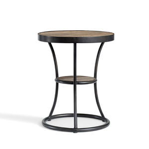 Attractive Design <b>Round</b> Metal And Wooden Coffee <b>Table</b> Black And Natural Finished <b>Dining</b> <b>Table</b> In Cheapest Prices - Product Image 6