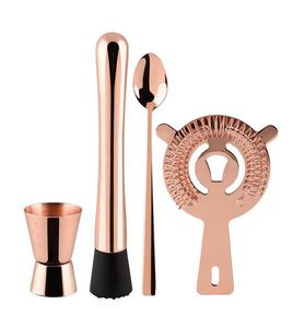 Ensemble d'outils de bar en métal professionnels, accessoires de mélange de cocktails, équipement de barman, cuisine à domicile, restaurant, pub, boissons - Product Image 1