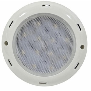 Lumière de piscine LED subaquatique murale de 6 pouces en ABS, lampe de piscine en plastique, luminaire de piscine - Product Image 1