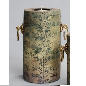 Support de bougie décoratif en métal sculpté à la main, accessoires de décoration de fête de Noël les plus vendus, porte-bougie votif - Product Image 1