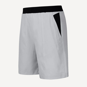 Pantalones Cortos Deportivos Casuales para Hombre, de Poliéster/Algodón/Malla, Cintura Elástica con Cordón Interior, Tejido hasta la Rodilla, Secado Rápido, Diseño con Cierre - Product Image 5
