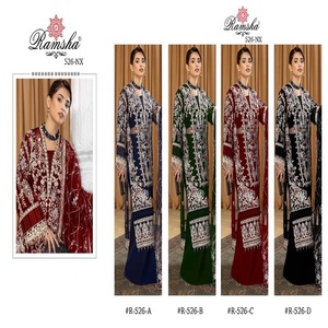 Cao trên nhu cầu bán khâu thiết kế Pakistan salwar phù hợp với với nặng thêu làm việc từ Ấn Độ Nhà cung cấp - Product Image 6