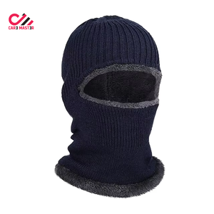 หมวกไหมพรมถักแบบสั่งทำพิเศษ ระบายอากาศได้ดี  แบบคลุมหน้า  3 รู  สำหรับเล่นสกี  สำหรับผู้ชายและผู้หญิง  แบบ unisex - Product Image 1