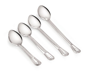 Wholesale Factory Supplier <b>Chrome</b> Stainless Steel Mirror <b>Polished</b> Eco-Friendly Solid Basting Serving Cooking Spoon Gravy Pan - Product Image 3