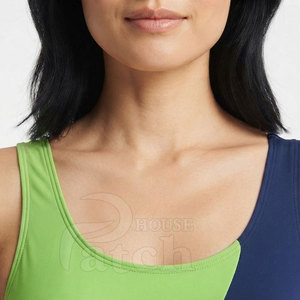 Traje de Baño de Una Pieza para Mujer, Personalizado, Deportivo, de Secado Rápido, con Estampado Deportivo, para Playa, Piscina, Entrenamiento Atlético - Product Image 6