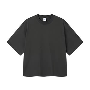 Camiseta de Algodón para Hombre, Manga Corta, Cuello Redondo, Estilo Urbano, con Logotipo Estampado, Tejido de Punto Formal, Gran Venta - Product Image 5