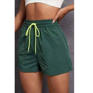 Women Fitness Shorts Quick Dry Running Gym Shorts Elastic Waist Casual Activewear Ladies Sportswear - Product Image 5