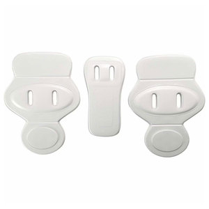 Conjunto de 3 piezas de almohadillas de fútbol americano con ranuras para adultos, equipo de protección ligero, 2 protectores de cadera y 1 protector de espalda para pantalones de fútbol americano - Product Image 1