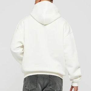 Sweat à capuche pour homme de haute qualité, coupe classique, avec fermeture éclair, broderie personnalisée, impression en relief, tissu en molleton français, séchage rapide pour l'automne - Product Image 2