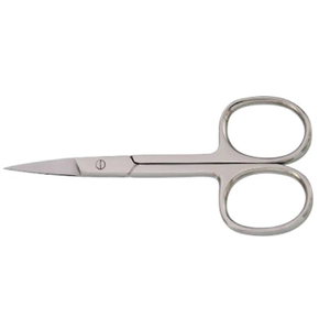Ciseaux de manucure professionnels en acier inoxydable 9,5 cm, lame droite, outil de soin des ongles de précision, pour adultes, utilisation fluide - Product Image 3